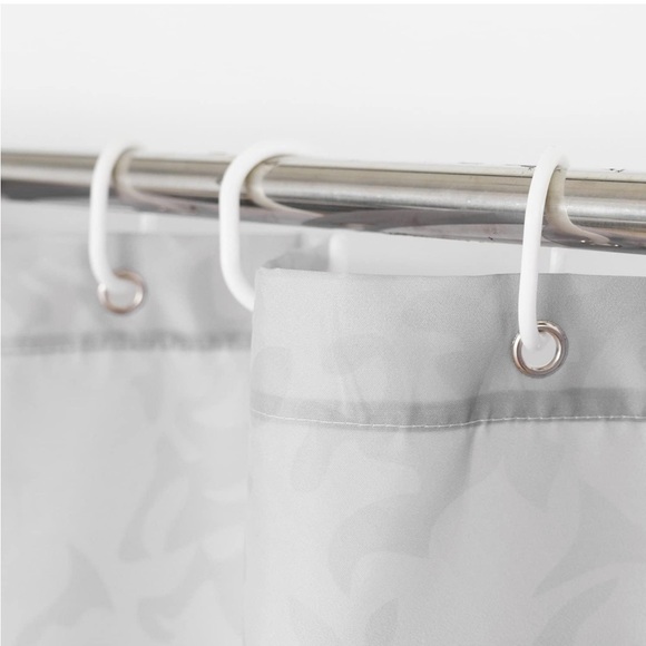 Halloween Shower Curtain Waterproof Fabric with 12 Hooks, 70 x 72 Inch - Picture 2 of 6